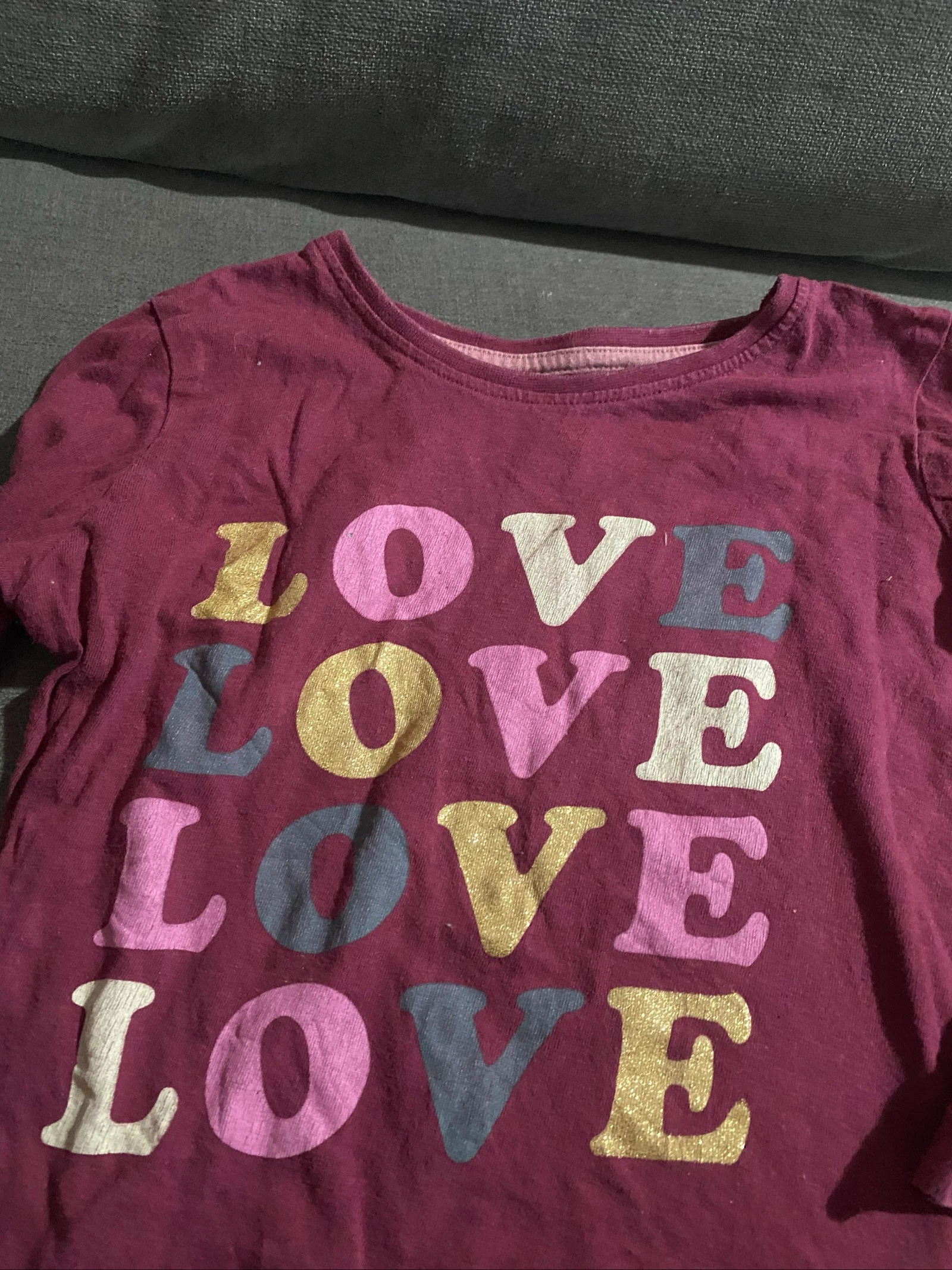 Long sleeve shirt for girls 2-3 years old d – photo 2